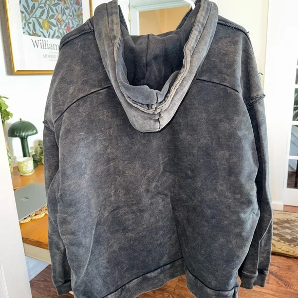 Alphalete Men’s Heavyweight Washed Terry Hoodie French Terry | XL - Picture 2 of 4